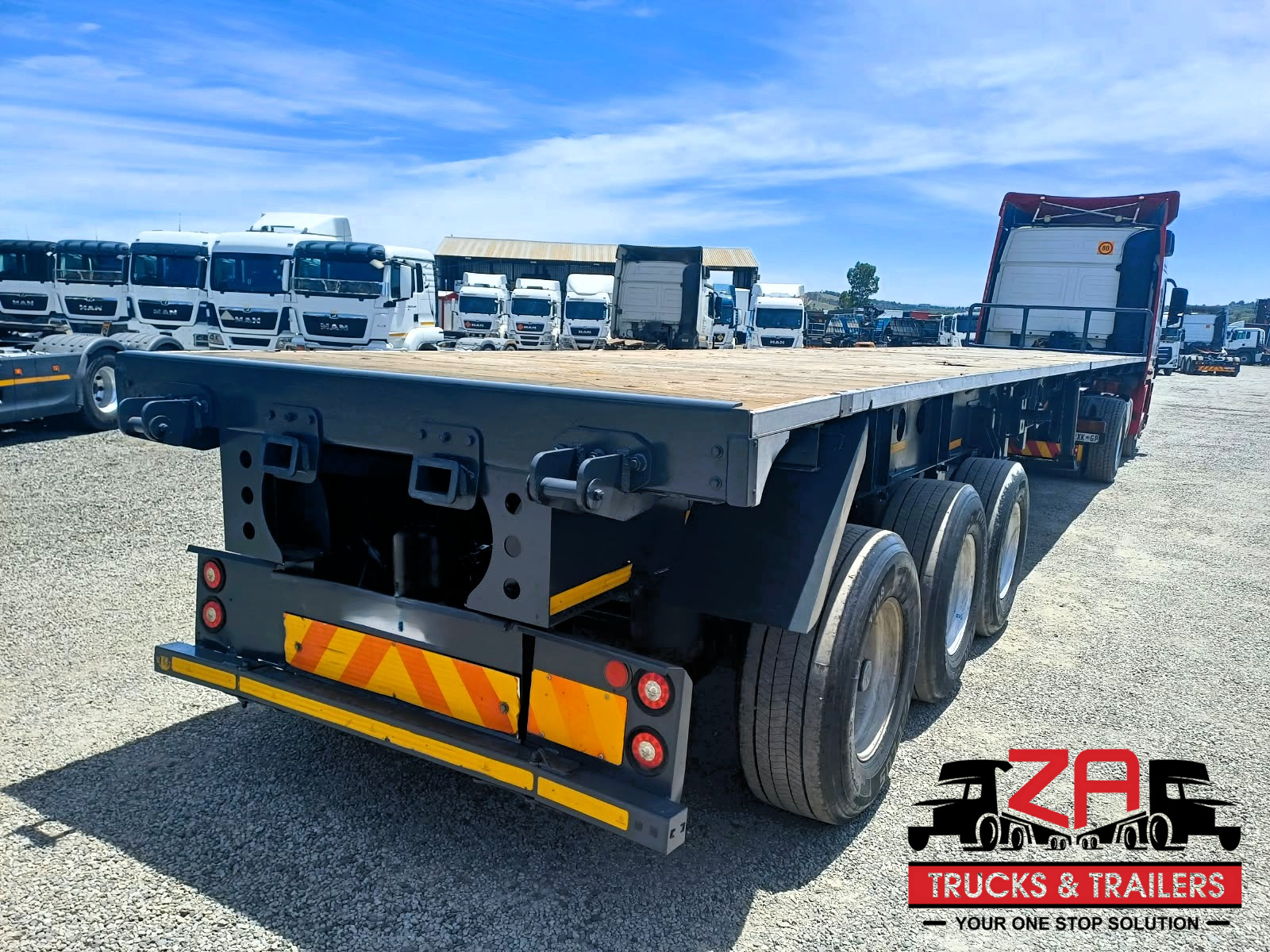 2011 AFRIT TRI AXLE FLAT DECK TRAILERS #53306